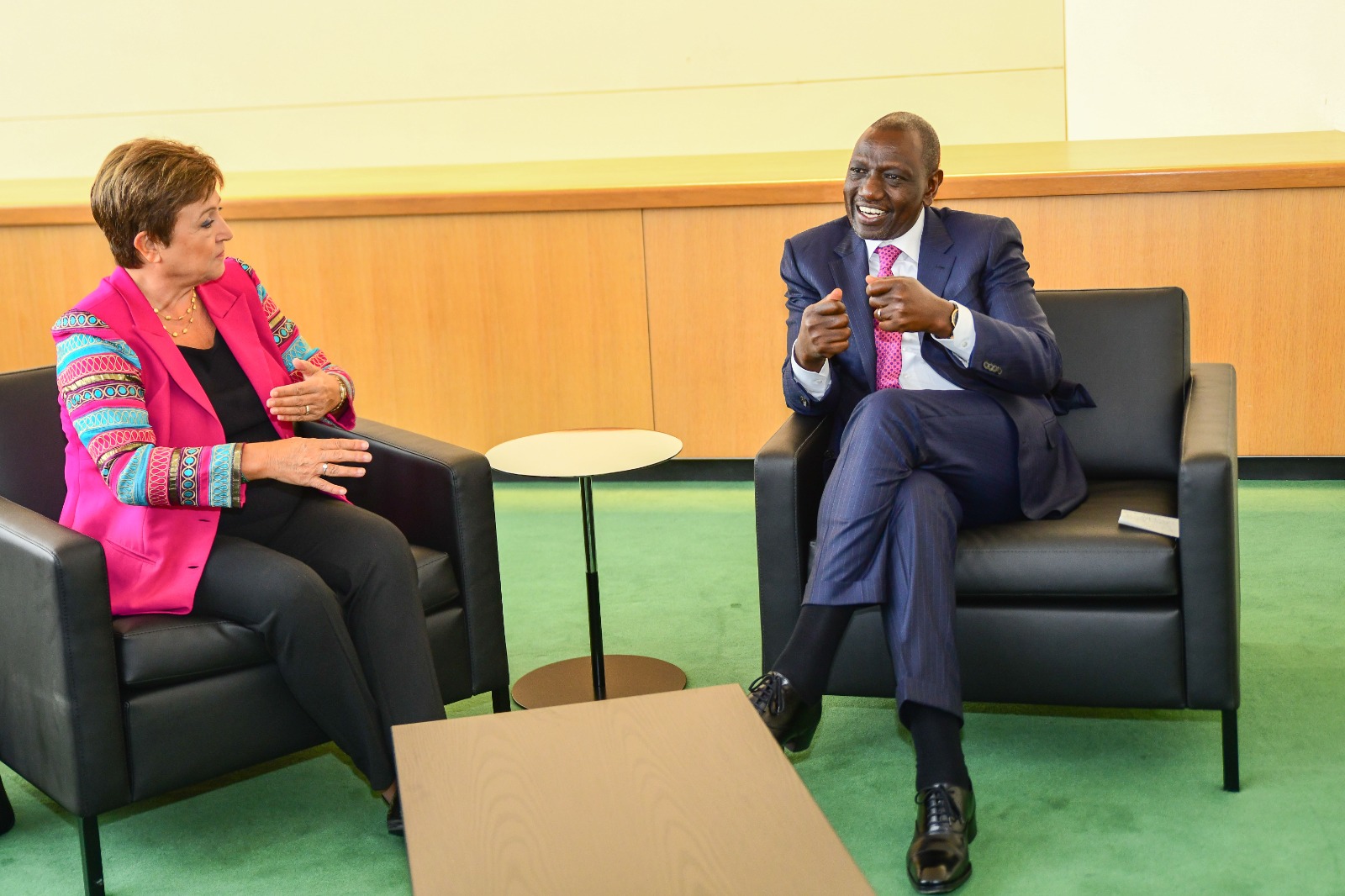 President Ruto implores IMF to assist countries respond to crises