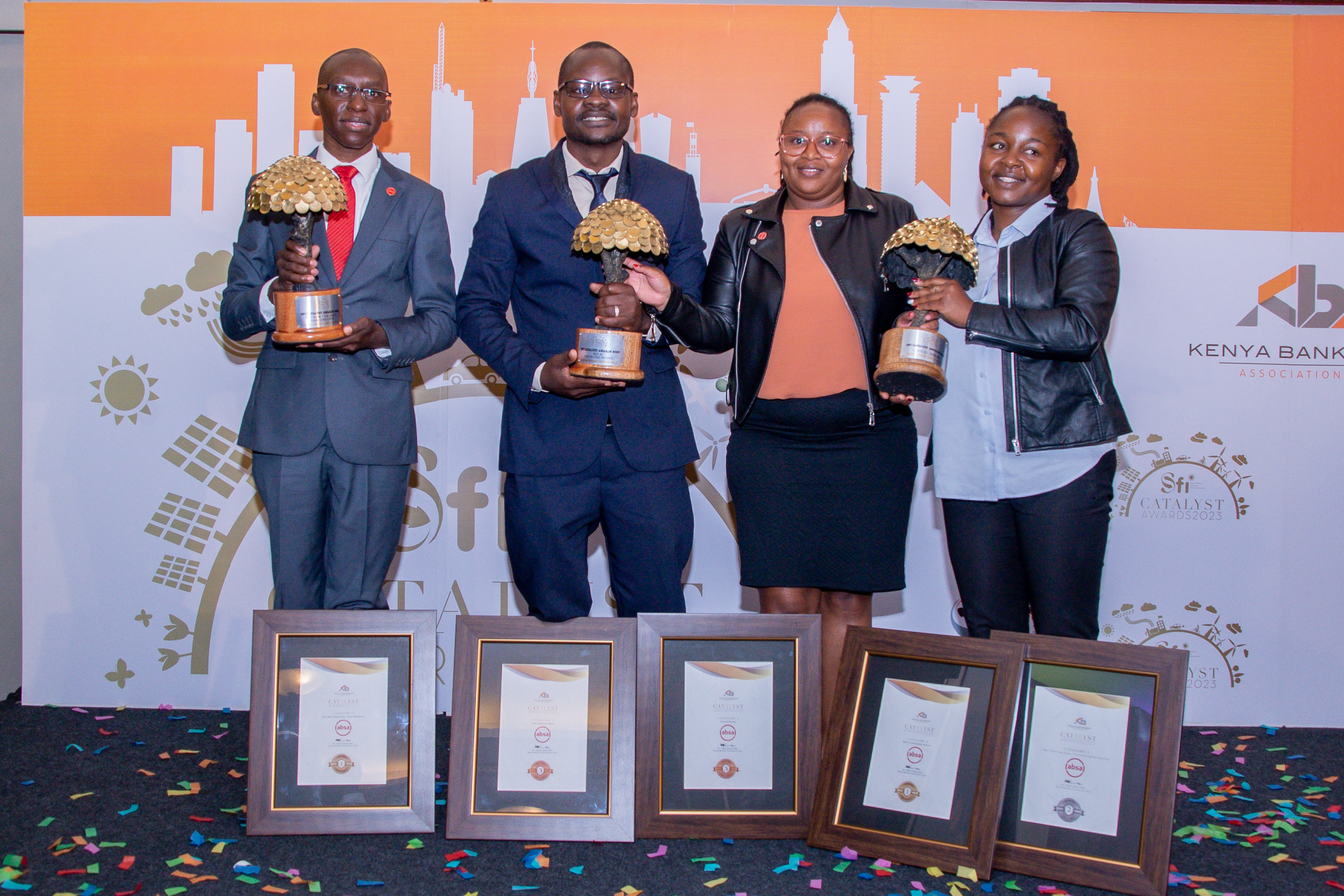 Absa triumphs at the 2023 KBA SFI Catalyst Awards