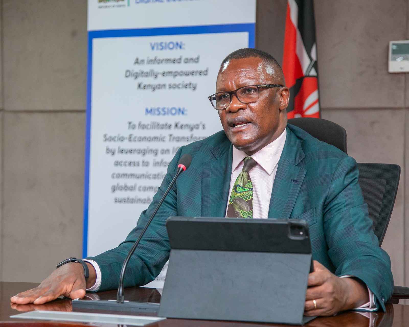 ICT CS Owalo terminates the appointment of Samuel Maina as KBC’s new MD