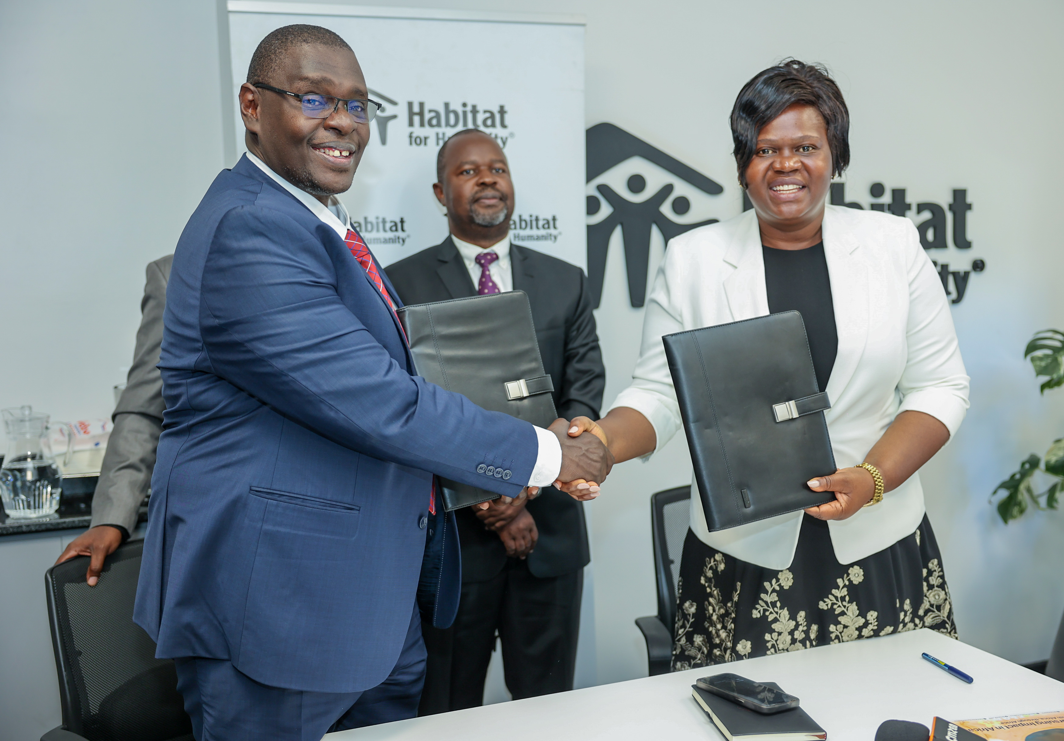 Habitat for Humanity Kenya, Homa Bay County  sign MOU on affordable housing