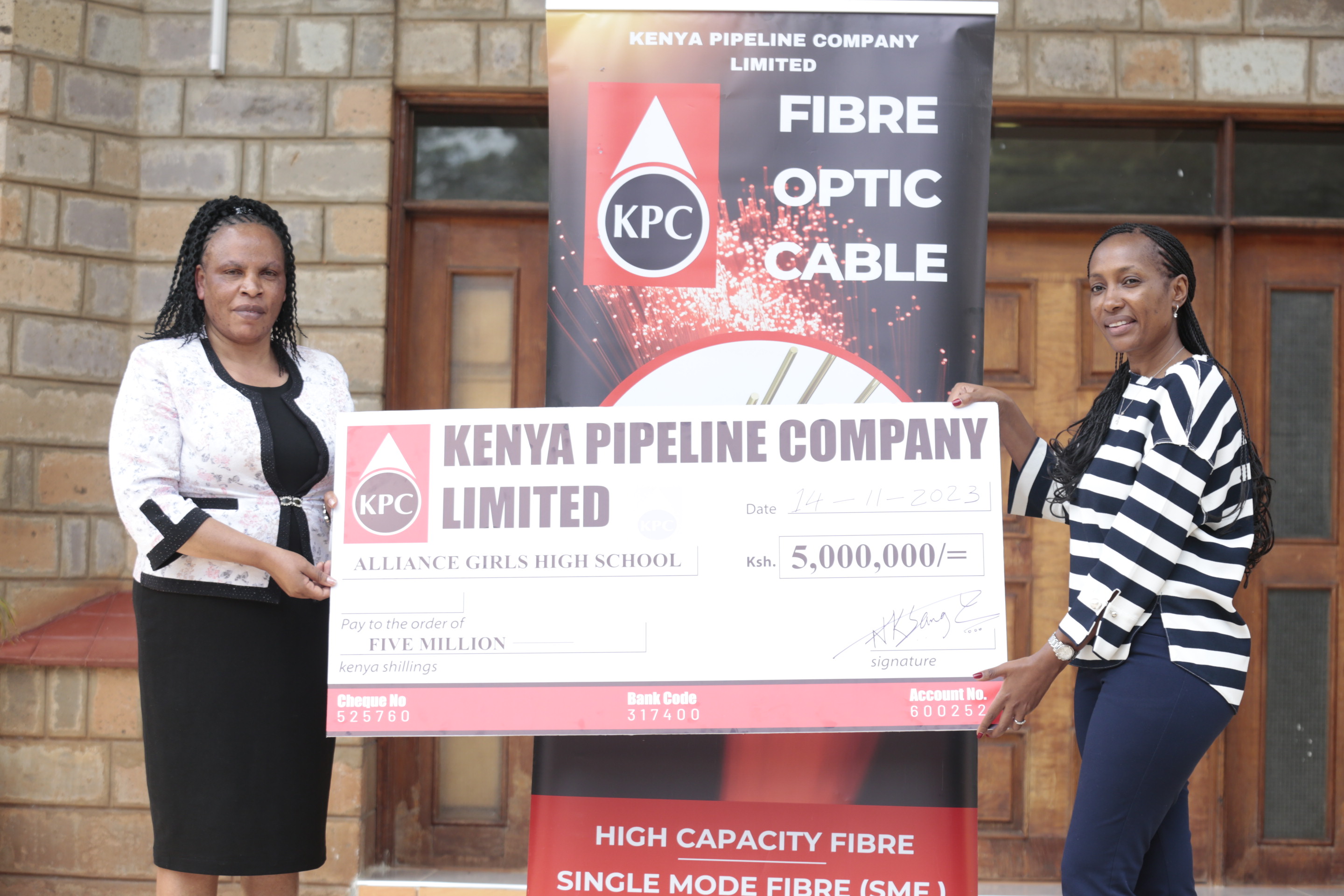 KPC Foundation Invests KES 5 million Towards Education Project in Kiambu County