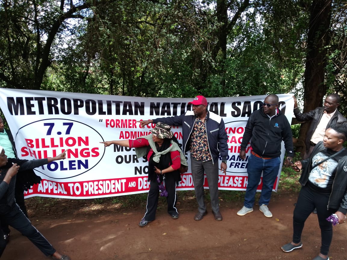 Metropolitan Sacco members stage demo over unresolved concerns