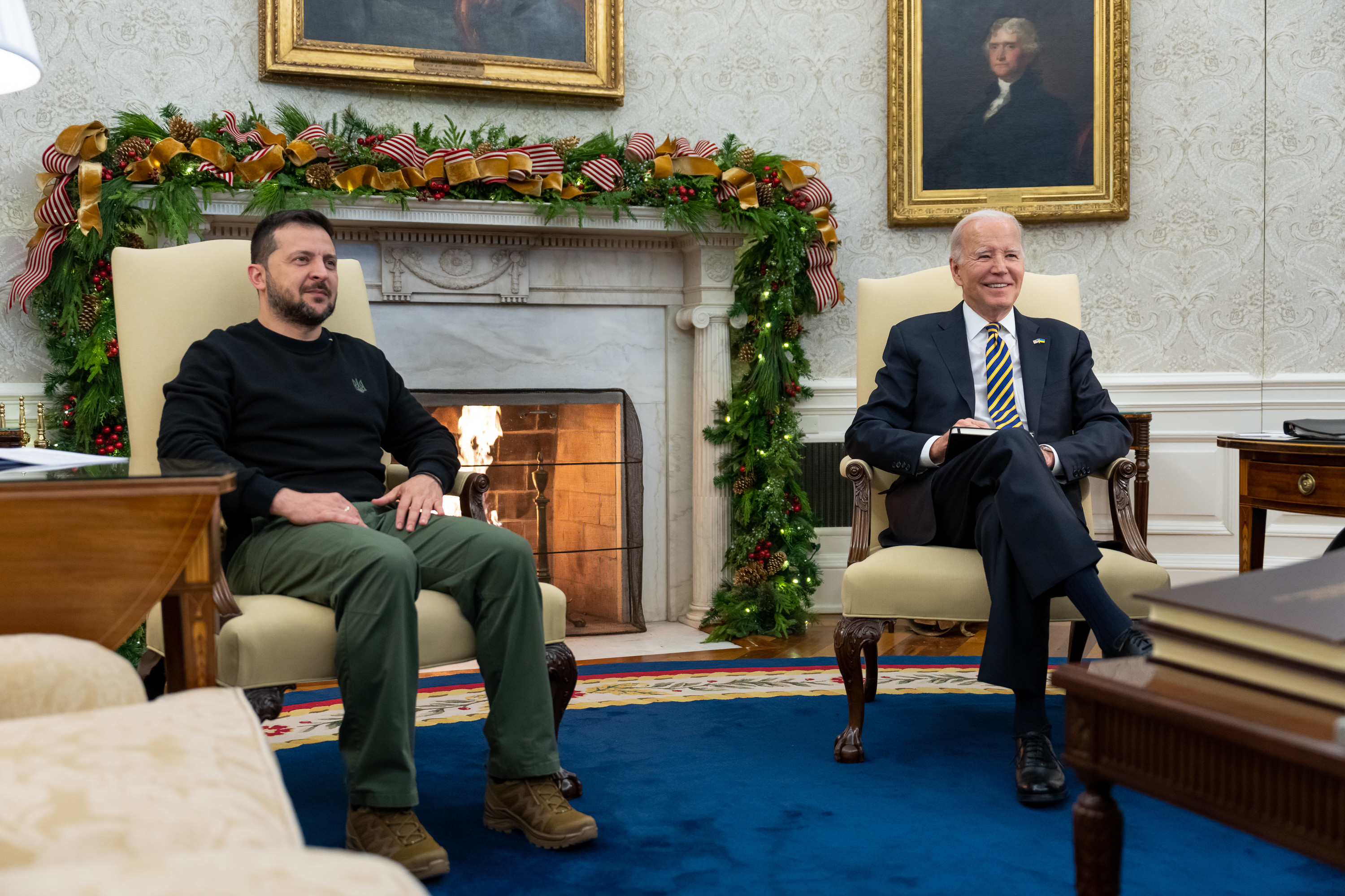 Biden hosts Zelensky at White House, reiterates need for Congress to approve Ukraine aid