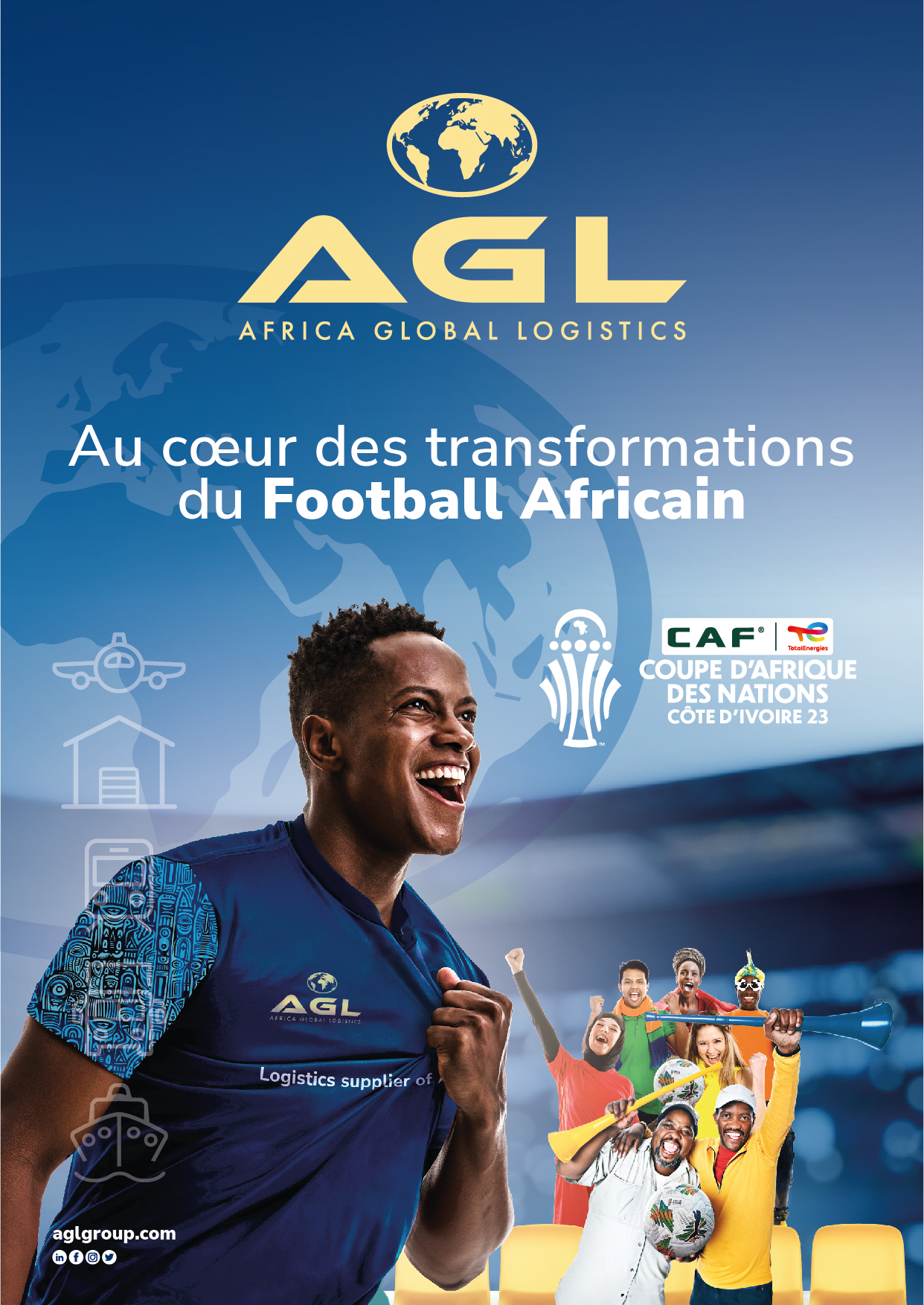 Africa Global Logistics named CAF’s official logistics partner