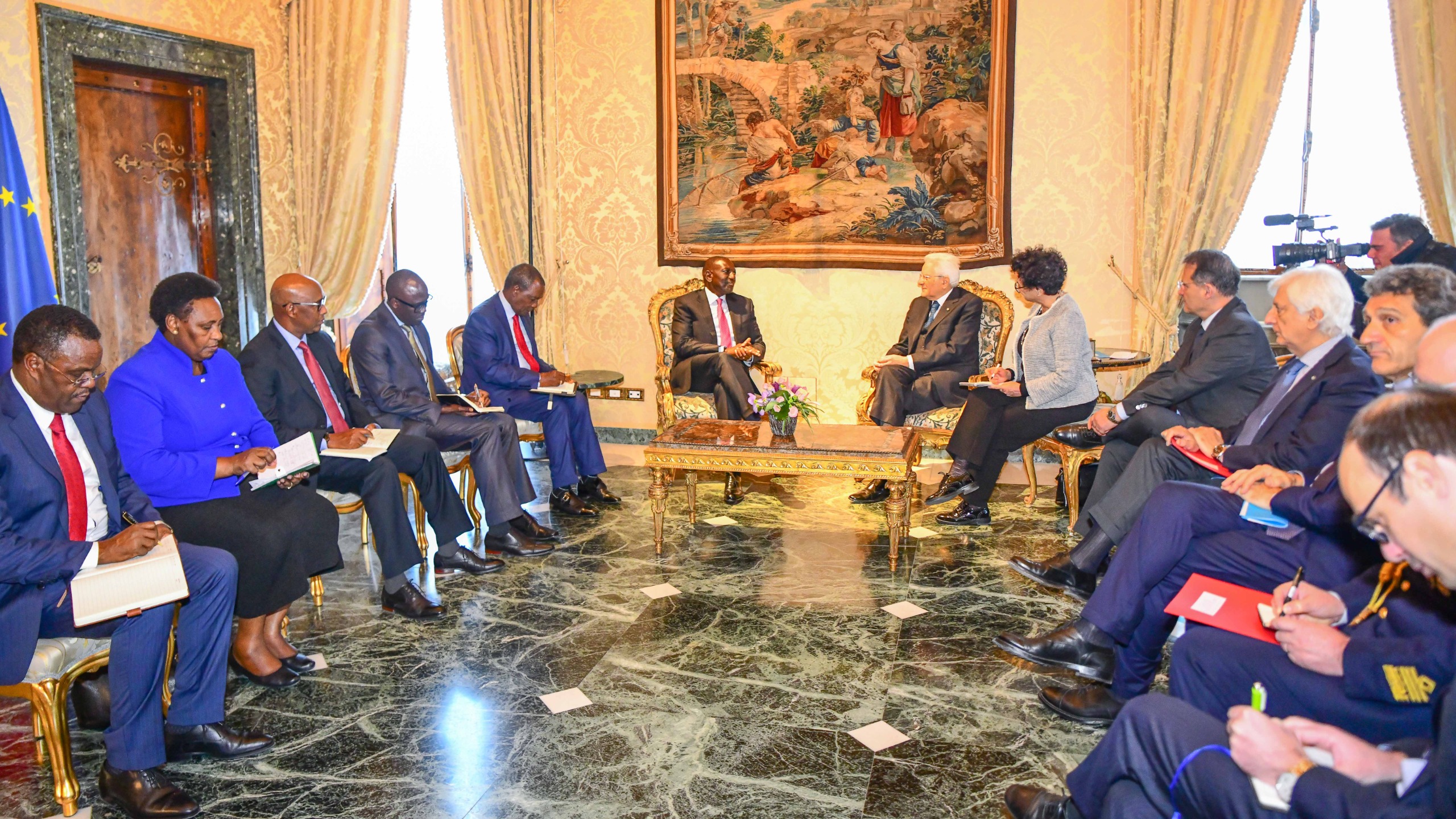 President Ruto courts European investors in Italy