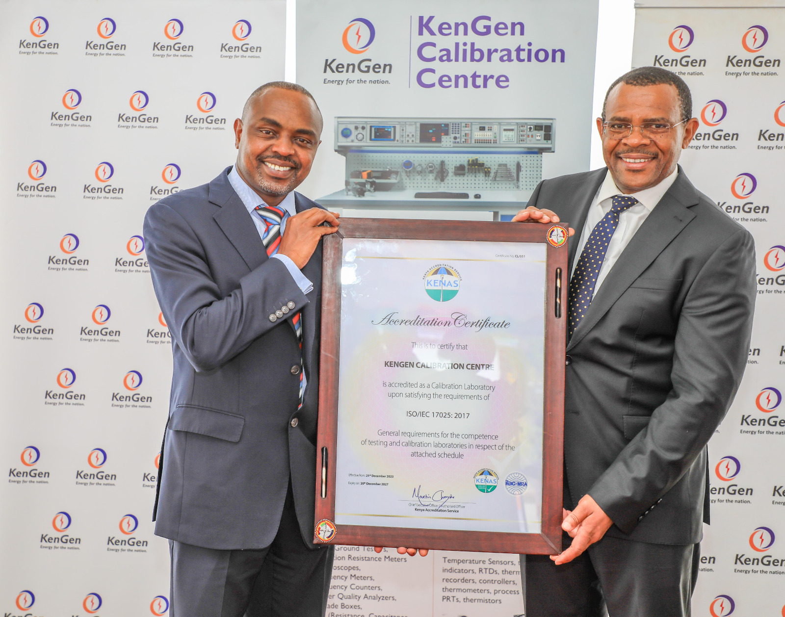 KenGen diversifies into testing services for industries