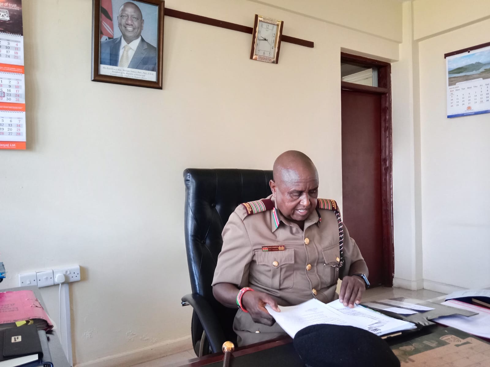 Multi agency team assessing alcohol manufacturing sites in Kisumu
