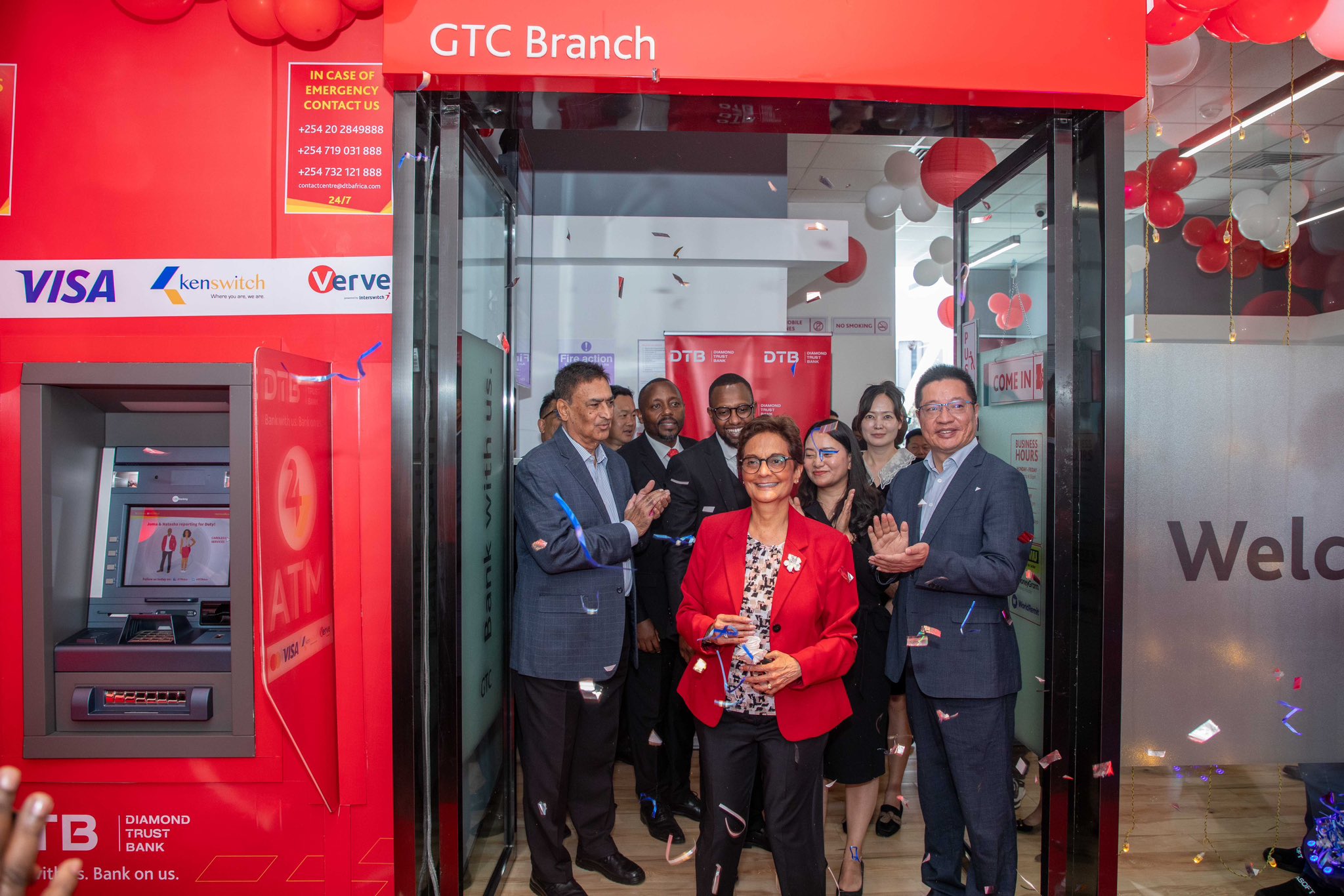 DTB scales up operations in Kenya, commissions 4 new branches