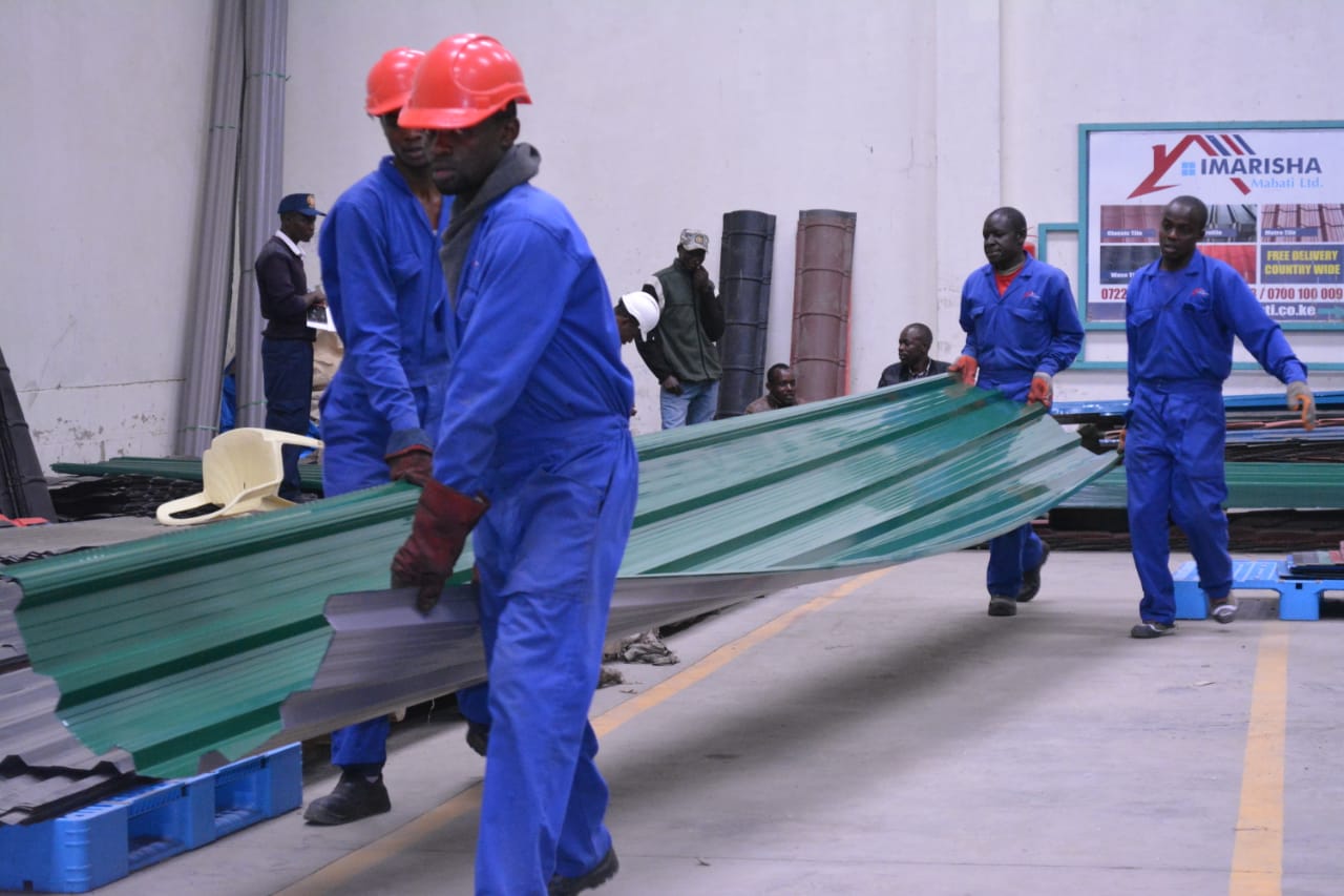 Firm finds niche in the production of roofing sheets