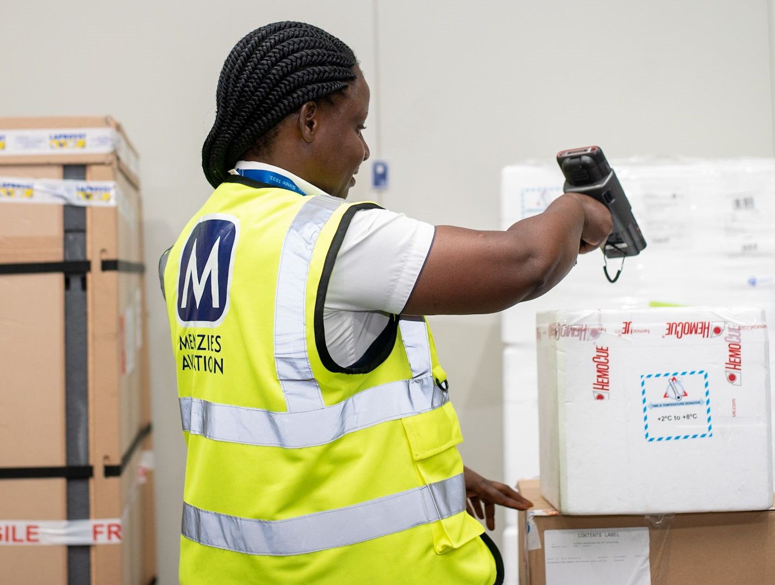 Menzies Aviation Nairobi hub accredited to handle pharmaceutical products