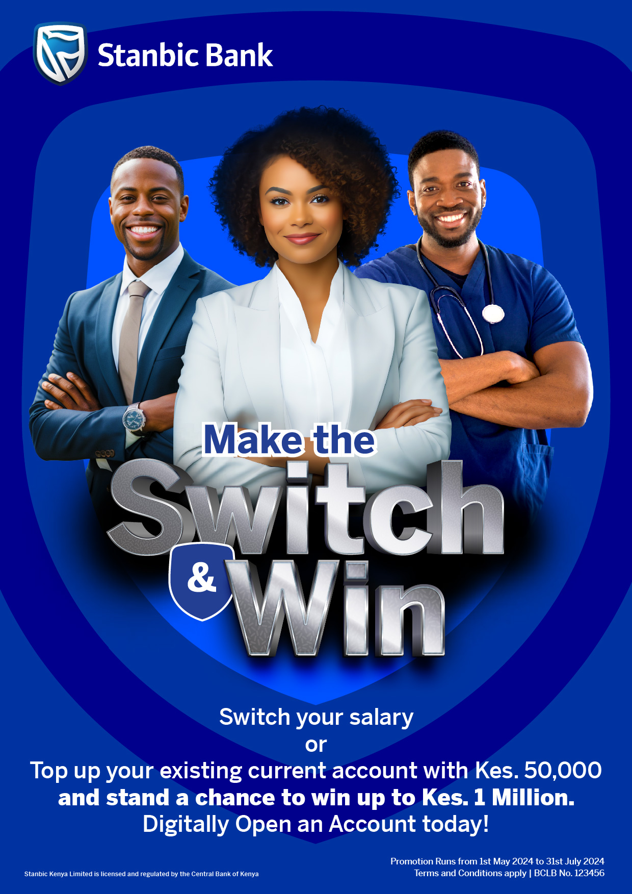 Stanbic Bank Kenya deposit campaign dubbed ‘Switch Campaign’ still on