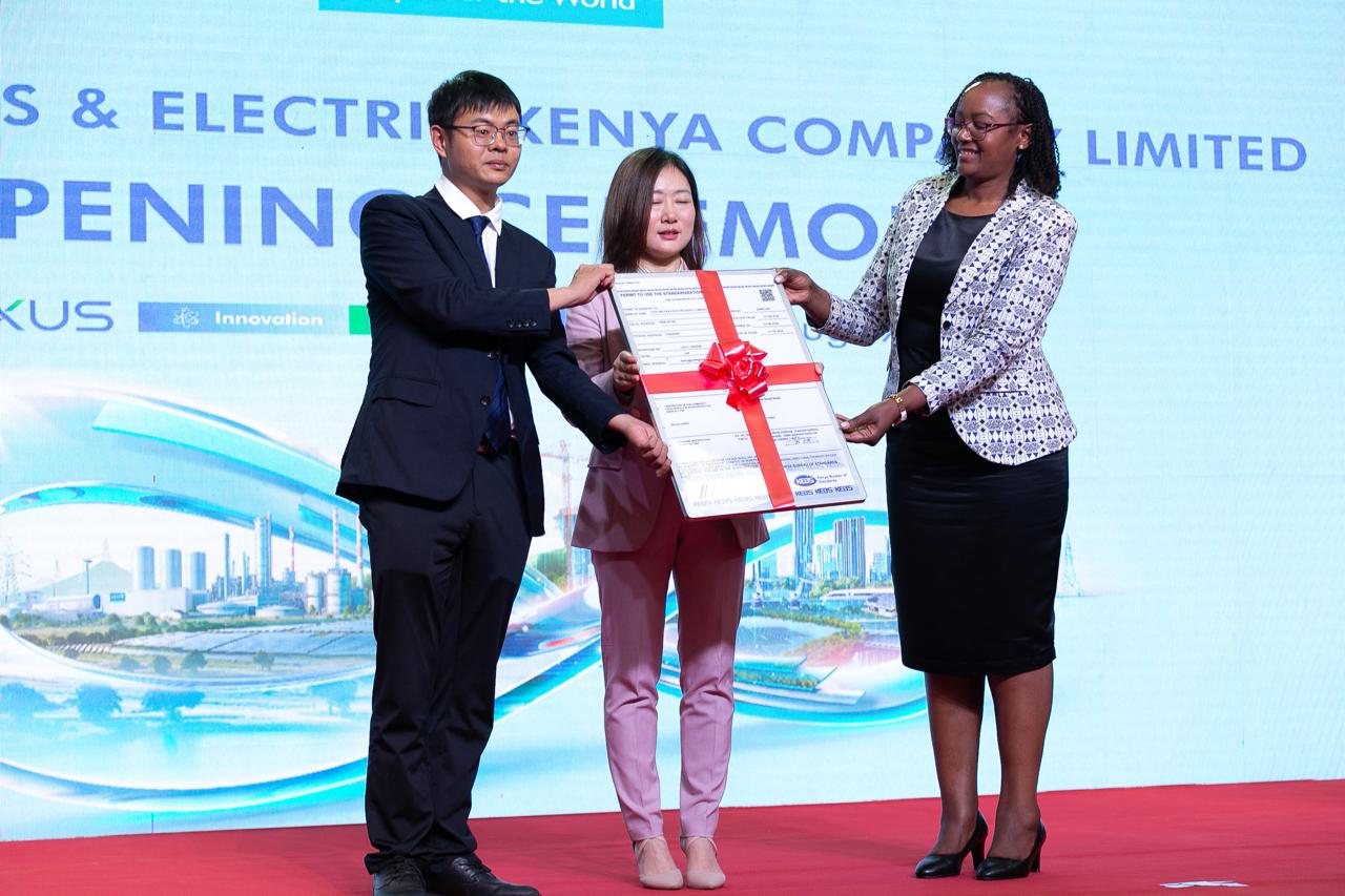 Chinese smart-meter company opens manufacturing plant in Kenya