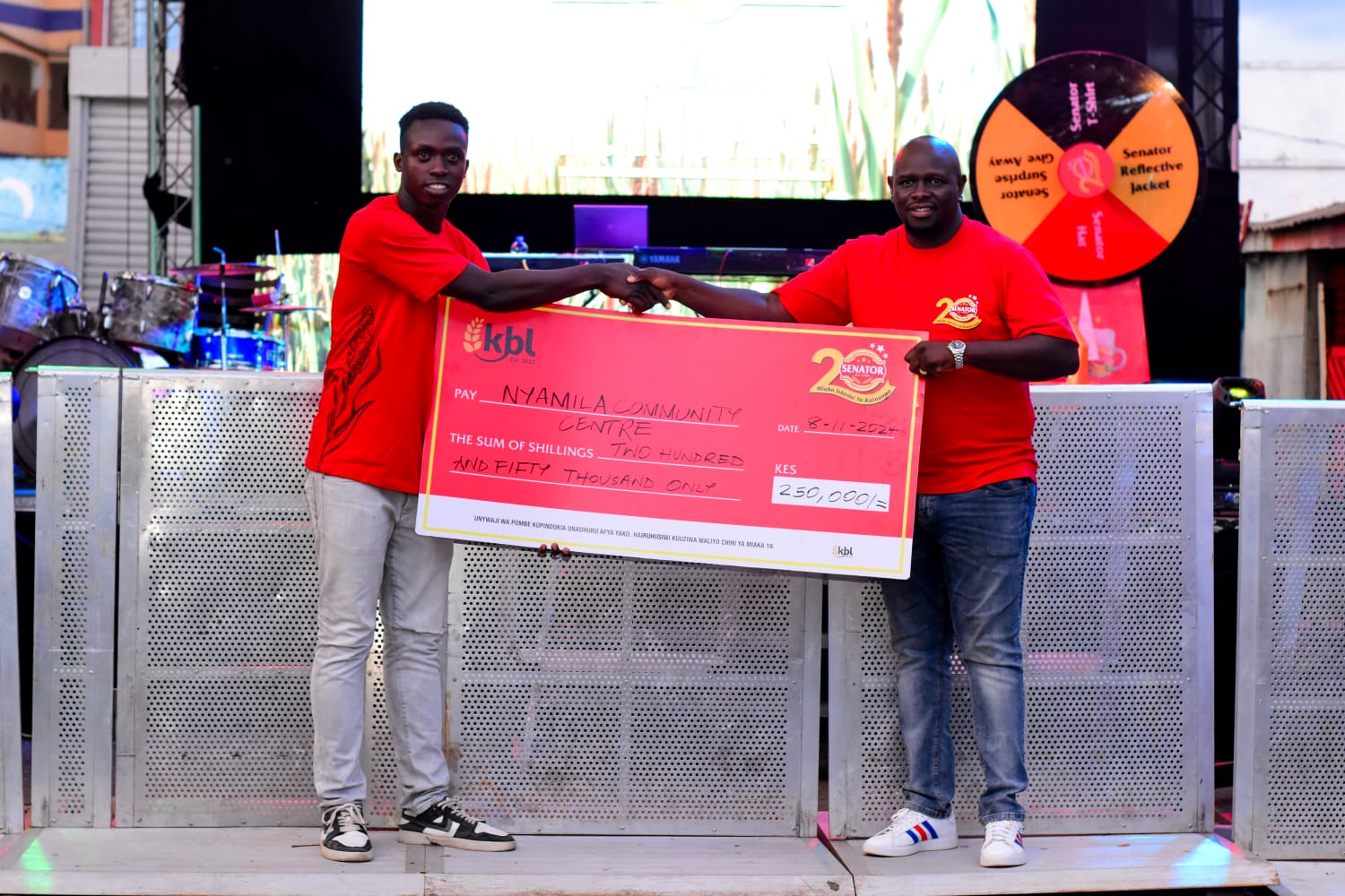 KBL Reiterates Commitment to Uplifting Kenyan Communities as Senator Keg Celebrates 20 Years