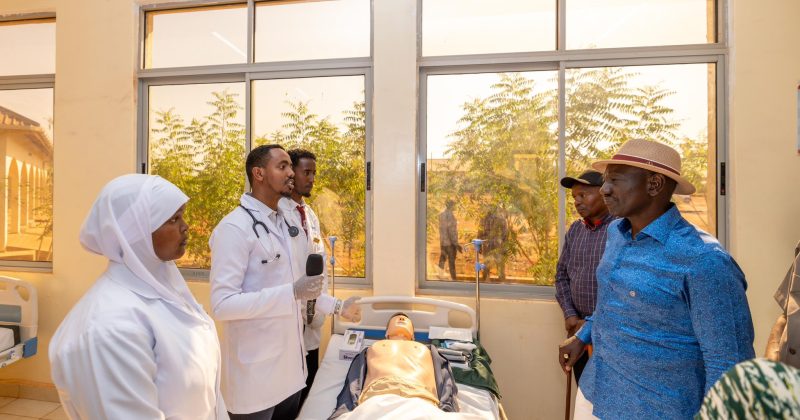 President Ruto launches ICT hub, KMTC campus in Mandera