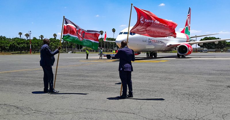 Kenya Airways acquires new Boeing 737-800 aircraft