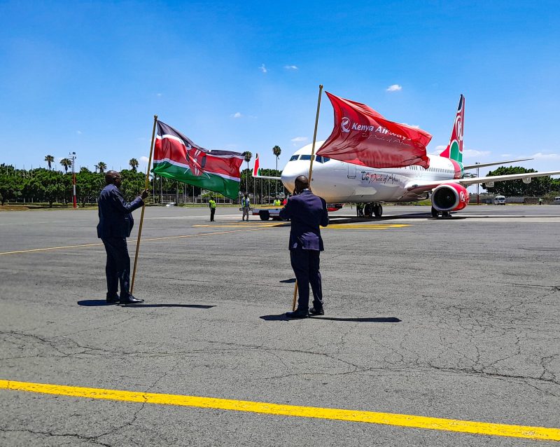 Kenya Airways acquires new Boeing 737-800 aircraft