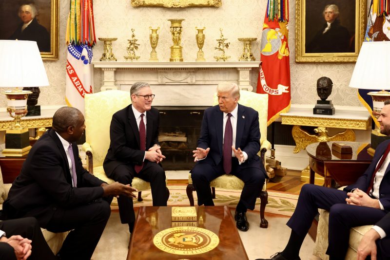 UK-US trade deal could mean tariffs ‘not necessary’, says Trump