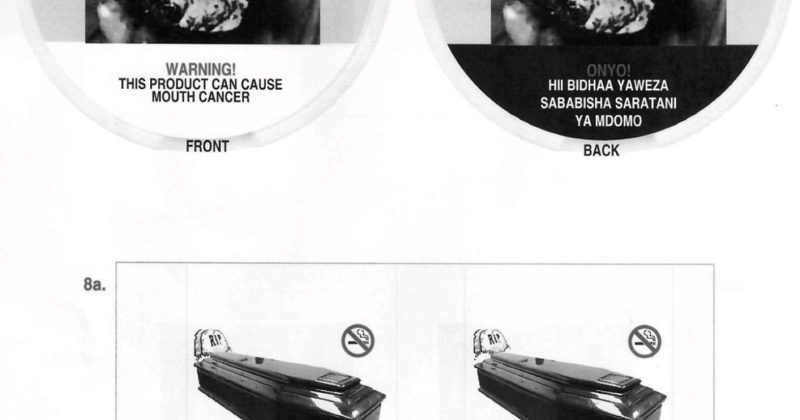 Govt publishes new graphic warning signs for cigarette packets