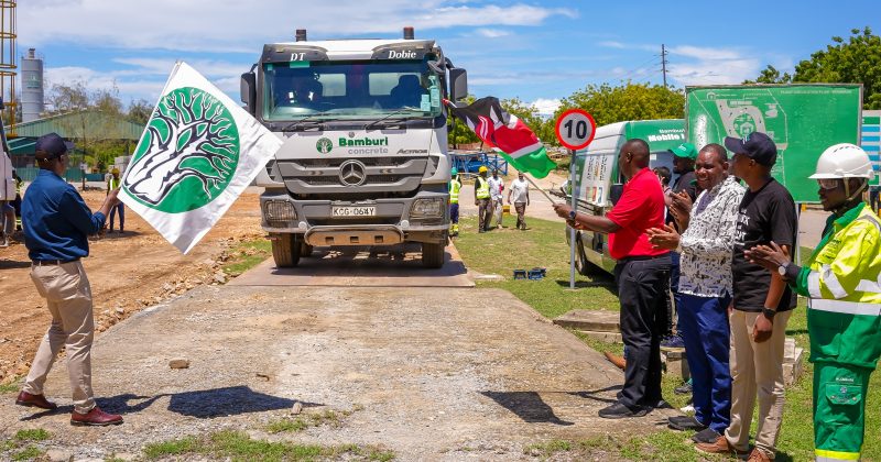 Bamburi Cement opens Sh100mn concrete plant in Mombasa