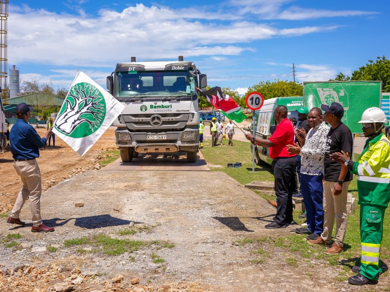 Bamburi Cement opens Sh100mn concrete plant in Mombasa