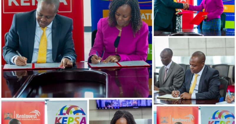 KEPSA, KenInvest partner to boost investment, economic growth