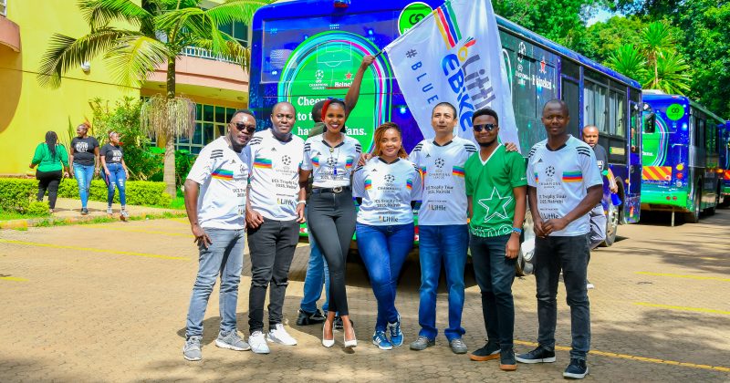 Little Cab to Ferry Fans in Electric Buses for UEFA Trophy Viewing in Nairobi