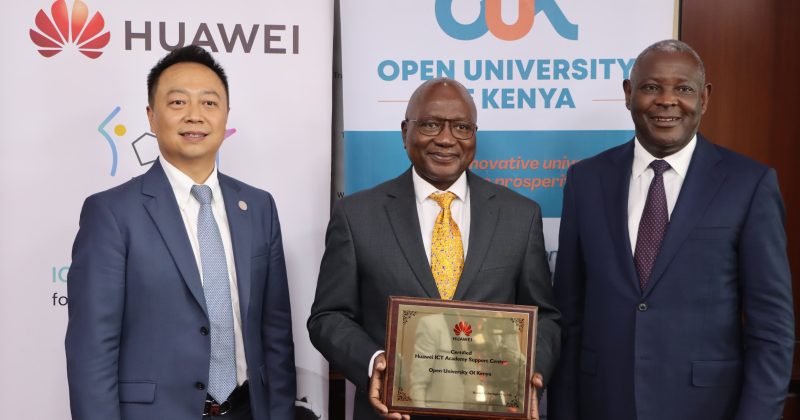 Huawei, Equity, Open University launch ICT Academy at Konza