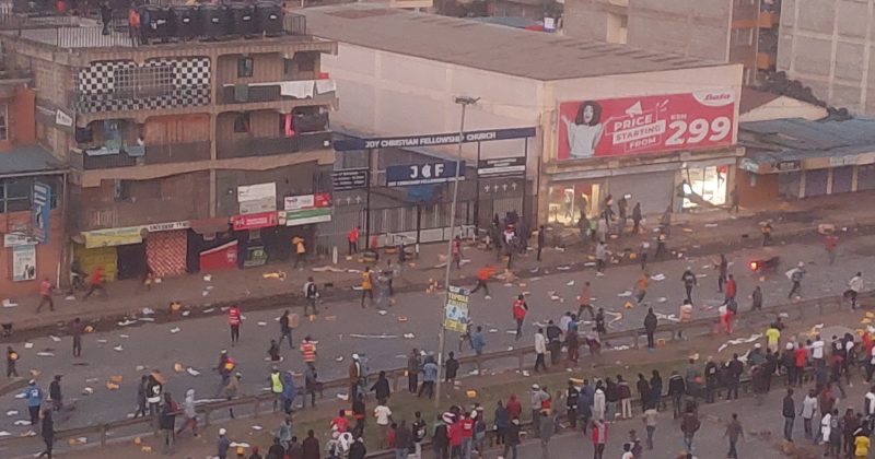 Bata Store looted in Pipeline as protests turn chaotic