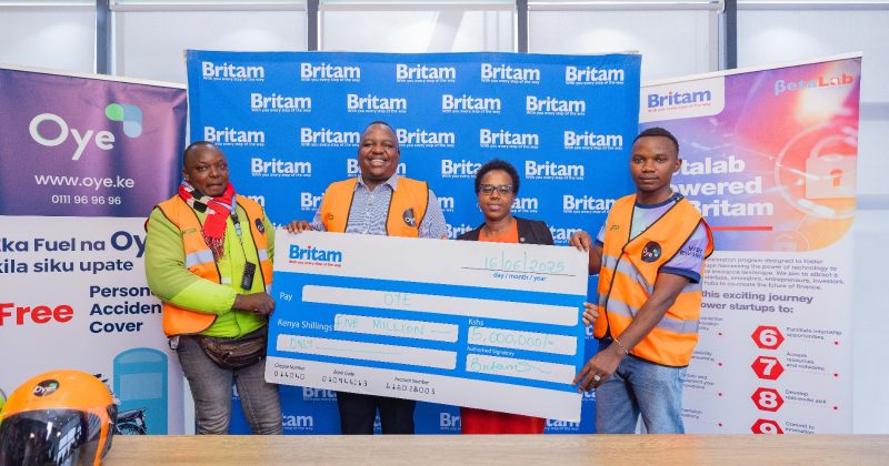 Britam’s Betalab invests Sh5mn in Oye to boost Boda Boda insurance