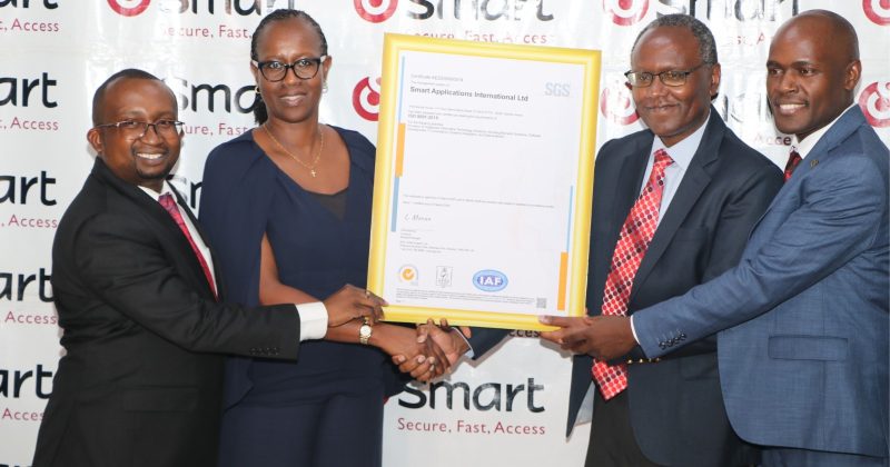 Smart Applications International awarded ISO 9001:2015 Certification