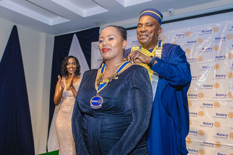 Rotary Club of Nanyuki Installs Becky Ngatia as New President, Unveils Community-Centric Agenda