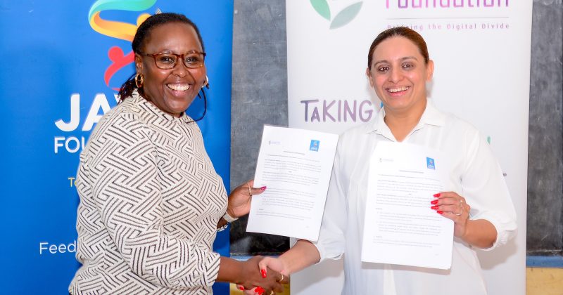 Java Foundation, Craft Silicon partner to combat hunger and digital illiteracy in schools