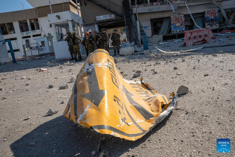 Iran launches missile barrages at Israel, power facility damaged