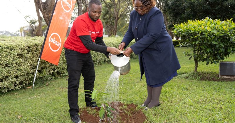 Absa Kenya staff lead nationwide mentorship and climate action drive