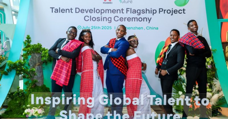 Five Kenyan university students return from China after tech exchange program