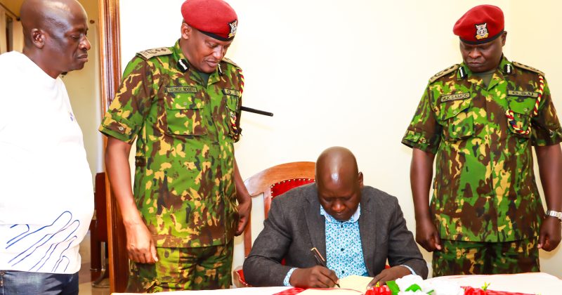 Police SACCO starts construction of Sh60mn saluting dias at Embakasi College