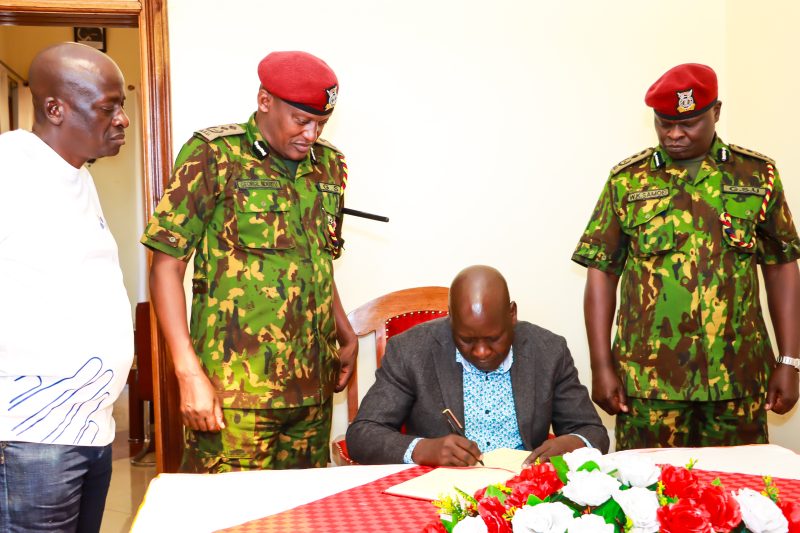 Police SACCO starts construction of Sh60mn saluting dias at Embakasi College