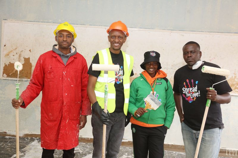 Spread the Love Campaign renovates 30 public schools nationwide