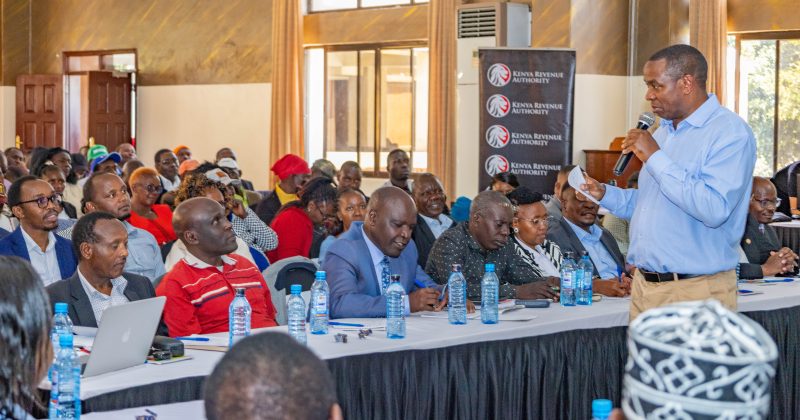 KRA engages with taxpayers at Nakuru Citizen Assembly