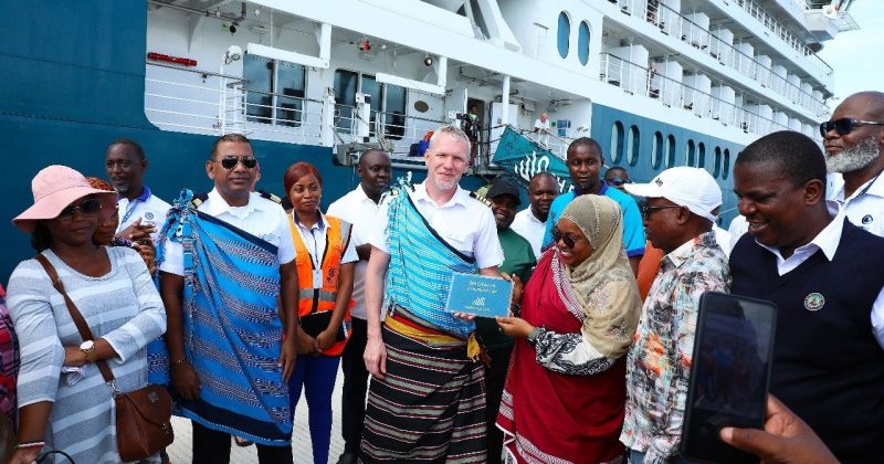 Kwale’s Shimoni Port welcomes first luxury cruise ship