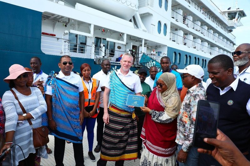 Kwale’s Shimoni Port welcomes first luxury cruise ship