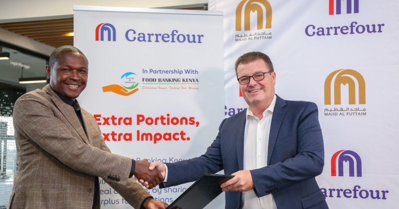 Carrefour deal boosts Food Bank Kenya’s outreach to informal schools