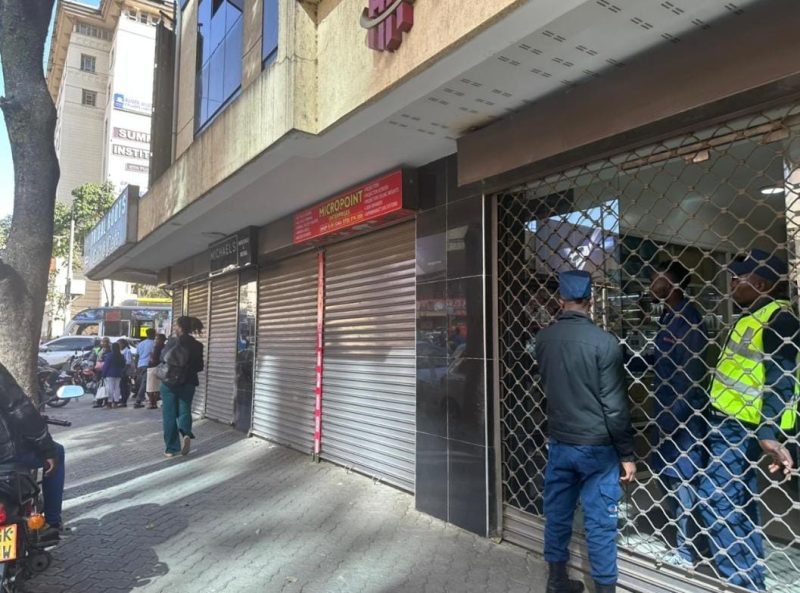 Businesses closed in Nairobi as goons infiltrate Odinga mourning march