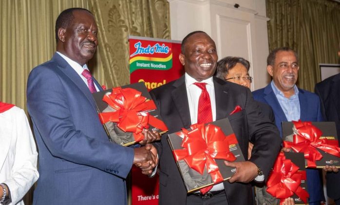 EACCIA President Richard Ngatia pays tribute for late Prime Minister Raila Odinga