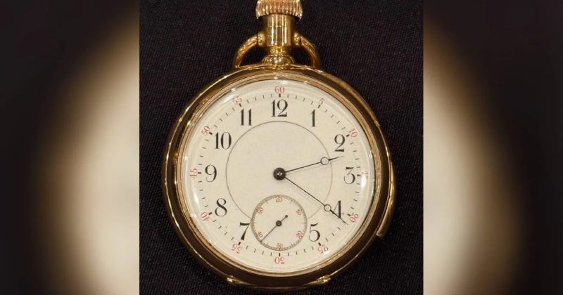 Titanic passenger’s watch fetches record price at auction
