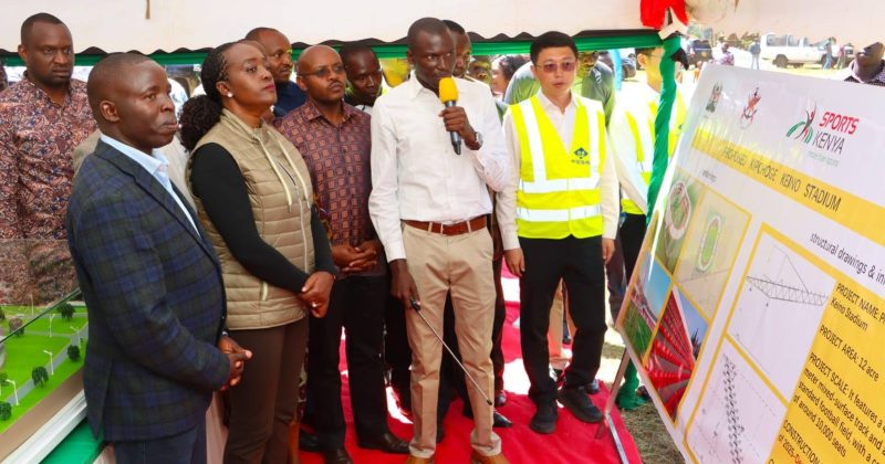 KDF takes lead in delivering Kapsabet Kipchoge Keino Stadium