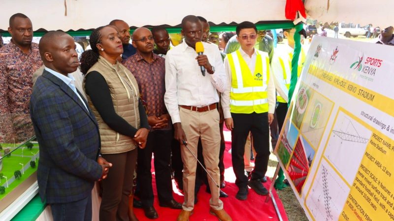 KDF takes lead in delivering Kapsabet Kipchoge Keino Stadium