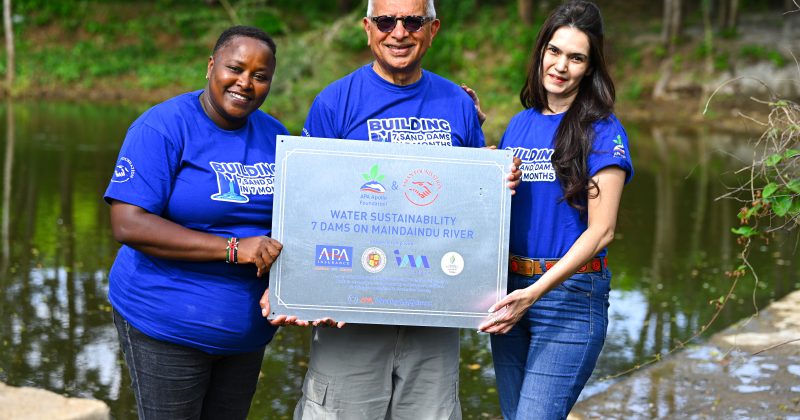 APA Apollo, partners complete Seven Sand Dams to boost water access in Machakos