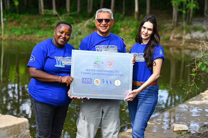 APA Apollo, partners complete Seven Sand Dams to boost water access in Machakos