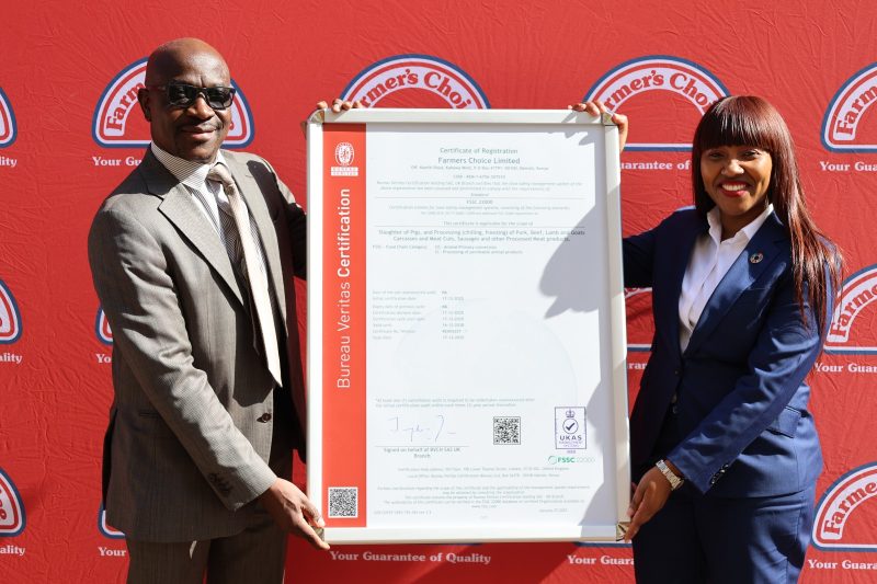 Farmer’s Choice earns Global Food Safety Certification